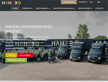 Tablet Screenshot of hahebo.nl